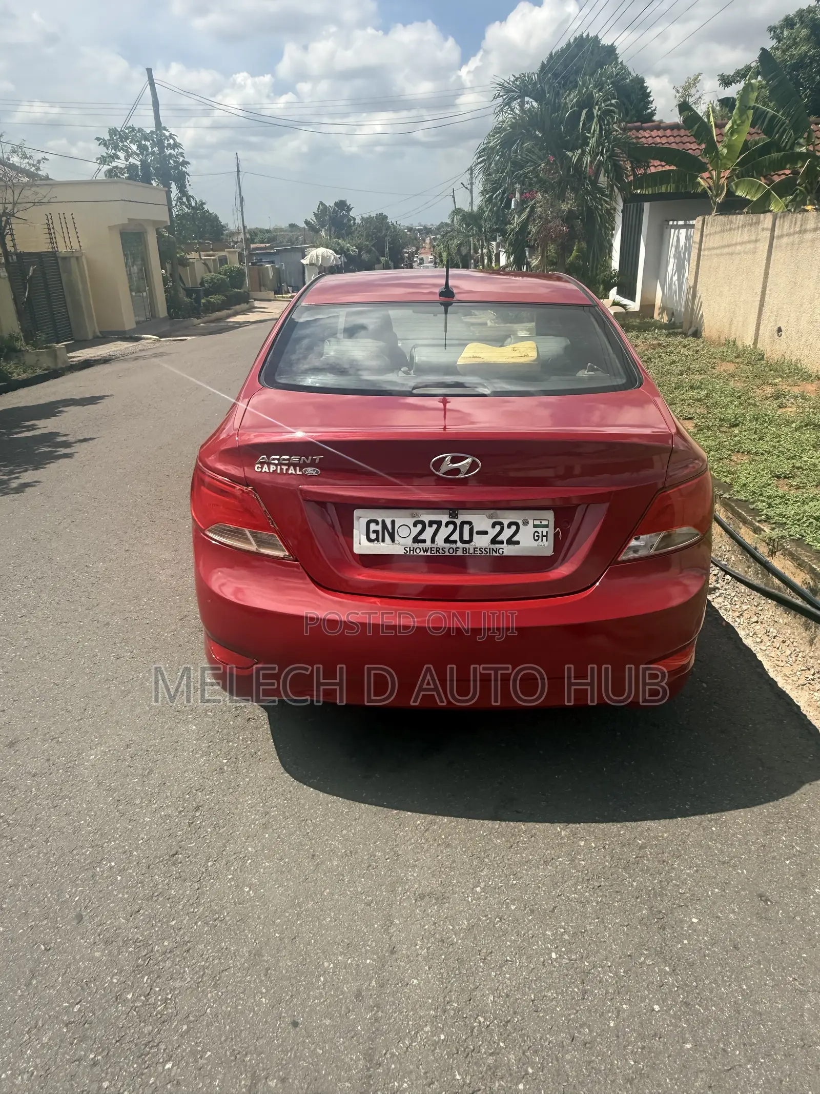 Hyundai Accent GLS 4dr Sedan (1.6L 4cyl 6A) 2015 Red