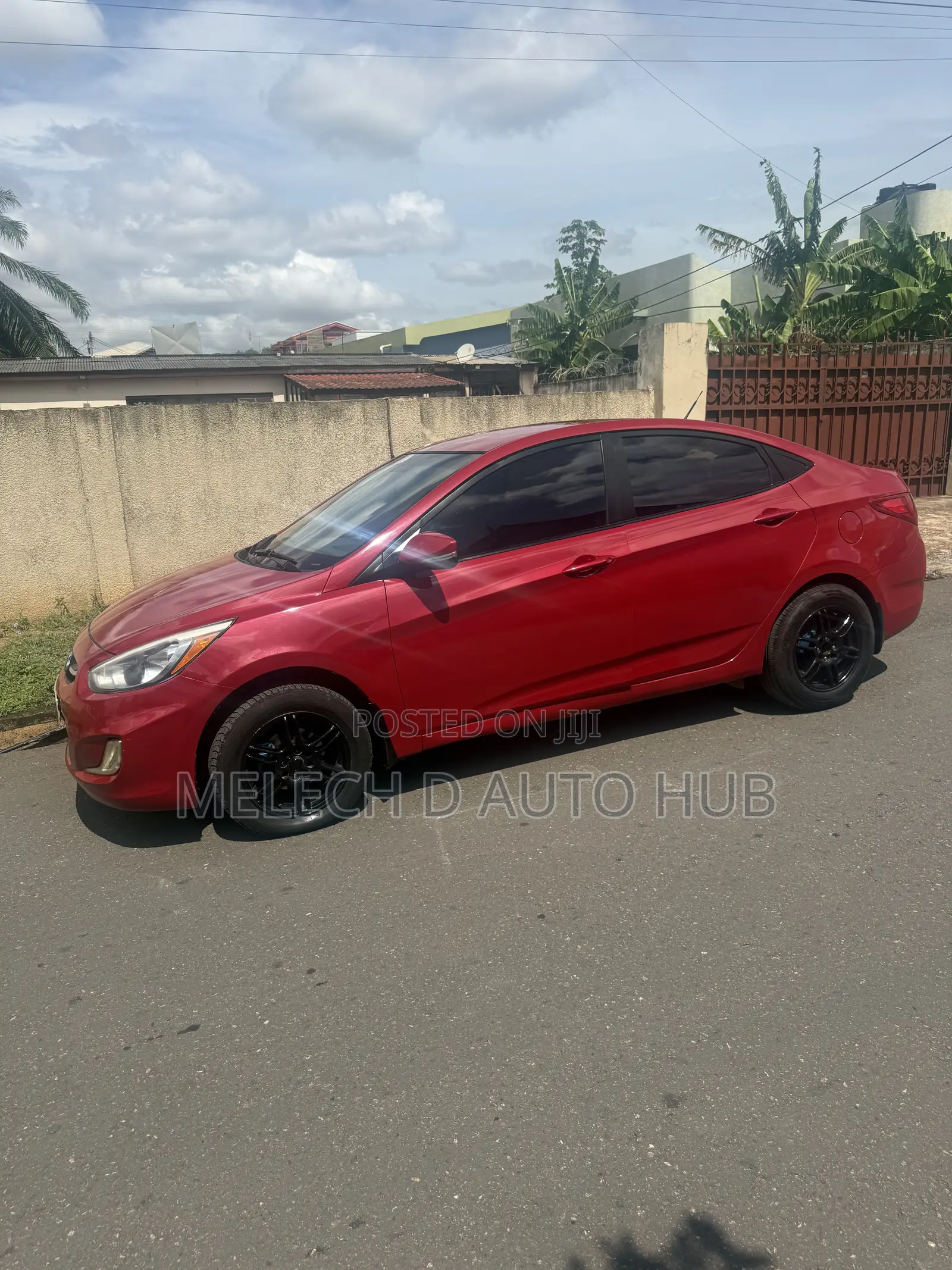 Hyundai Accent GLS 4dr Sedan (1.6L 4cyl 6A) 2015 Red