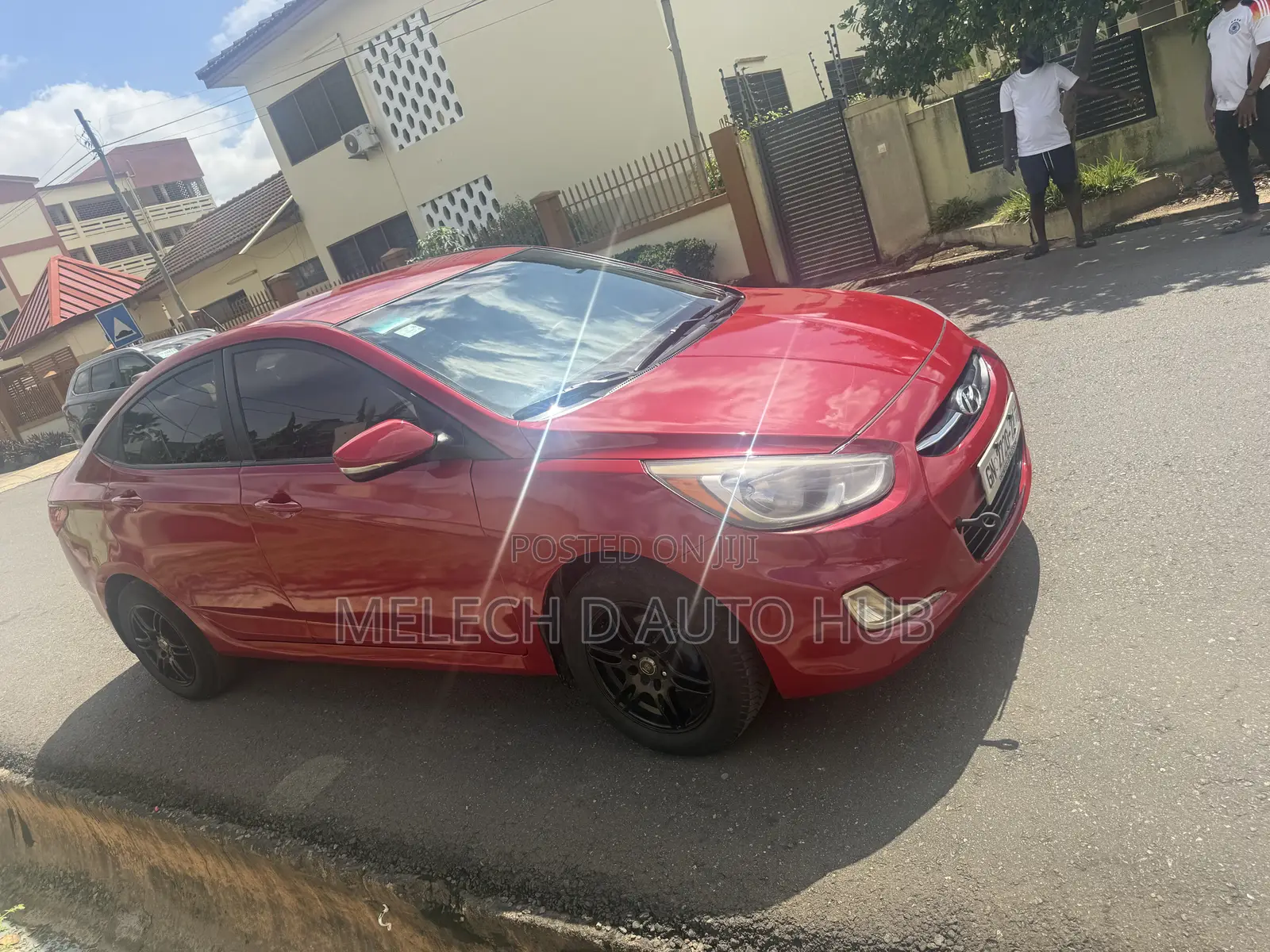 Hyundai Accent GLS 4dr Sedan (1.6L 4cyl 6A) 2015 Red