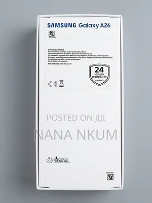 New Samsung Galaxy A26 256 GB Black