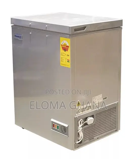 The 150 Litres Nasco Nas-200fl-G Chest Freezer - Gold