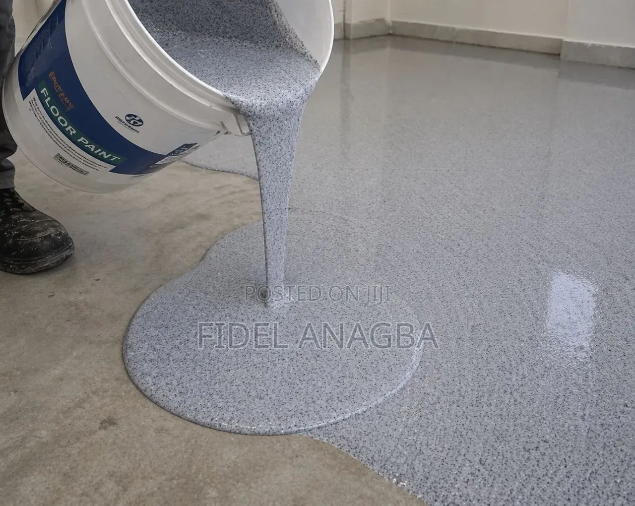 Epoxy Colored Sand Floor Paint