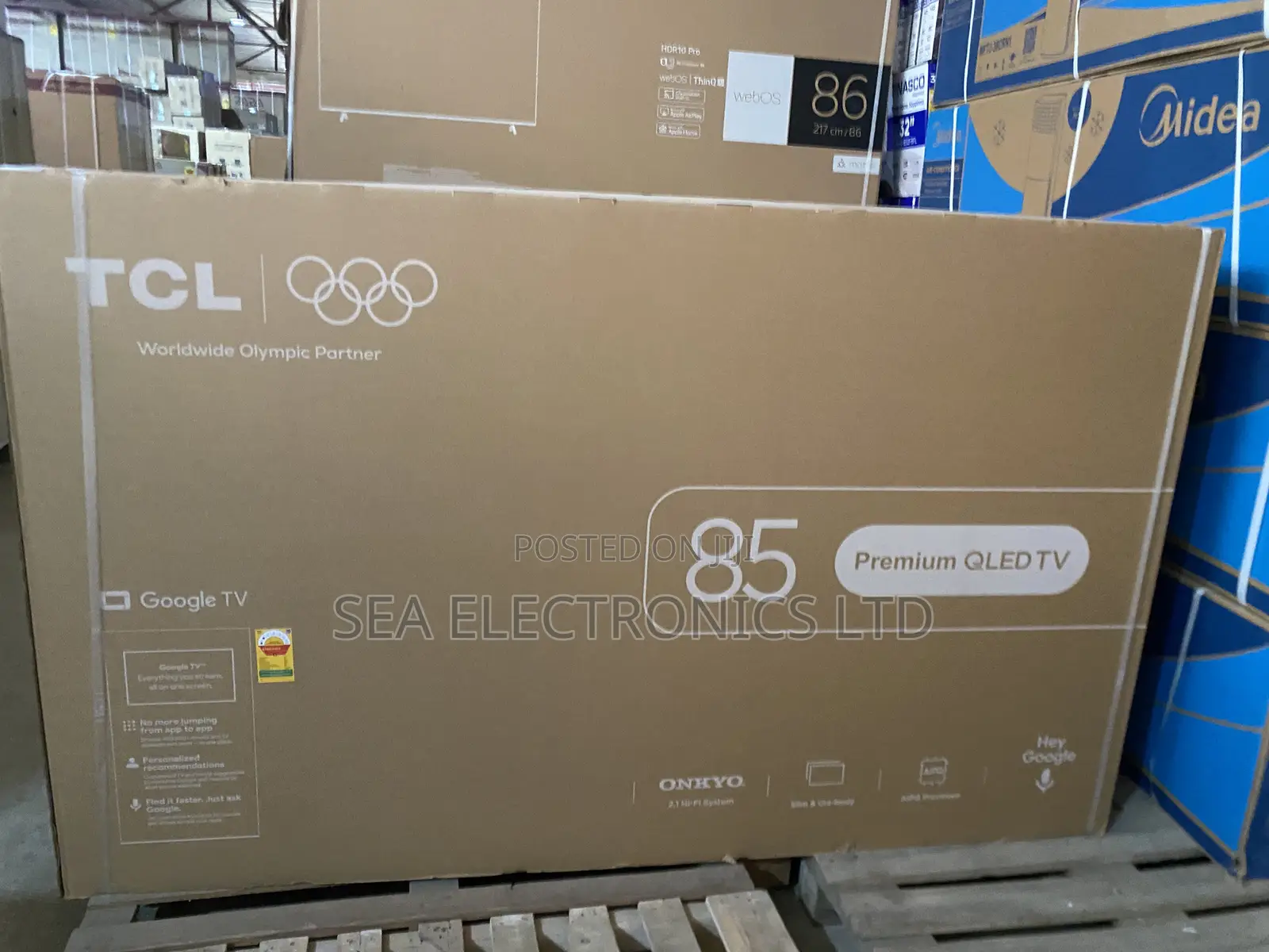 TCL 85" P7l Premium Qled Google Tv (2026)|