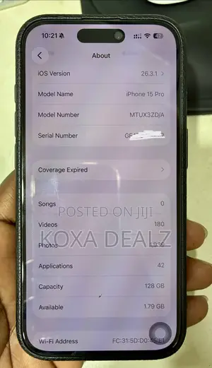 Apple iPhone 15 Pro 256 GB