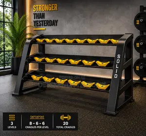 Dumbbell Rack 2level (20pcs)