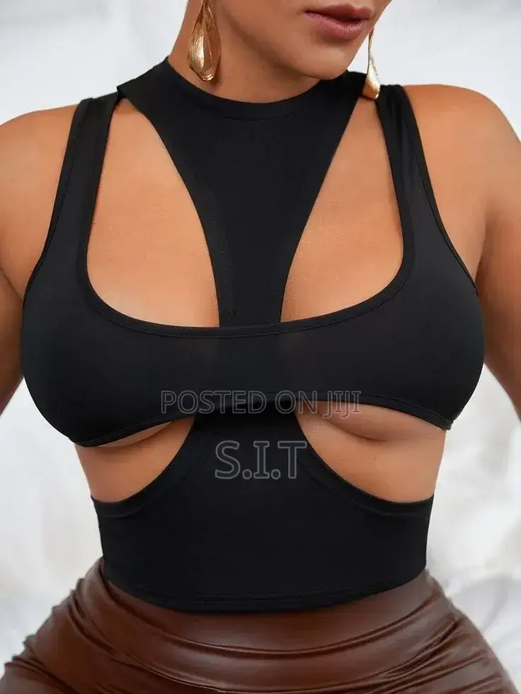 Crop Top Undercut 2 Piece