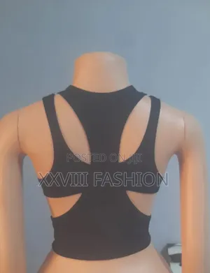 Crop Top Undercut 2 Piece