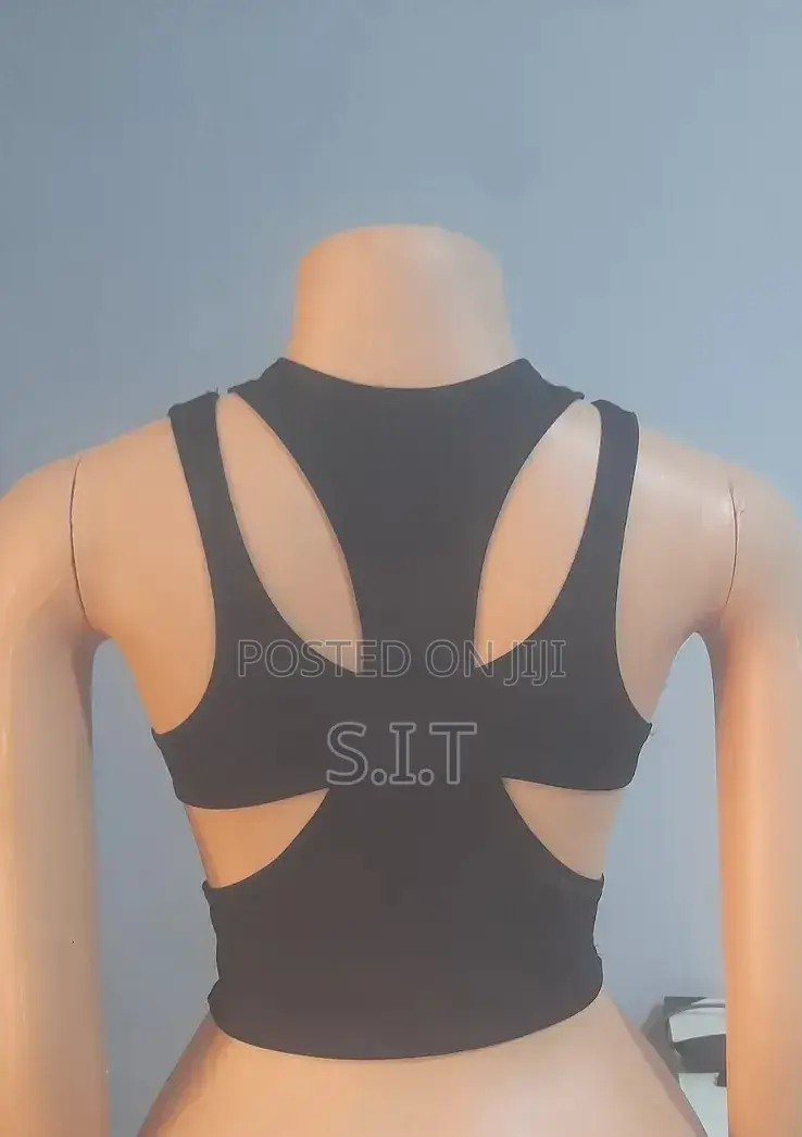 Crop Top Undercut 2 Piece