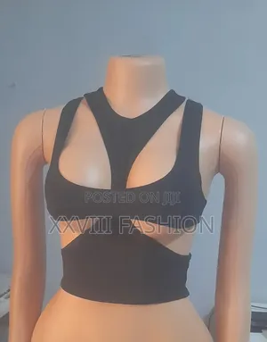 Crop Top Undercut 2 Piece