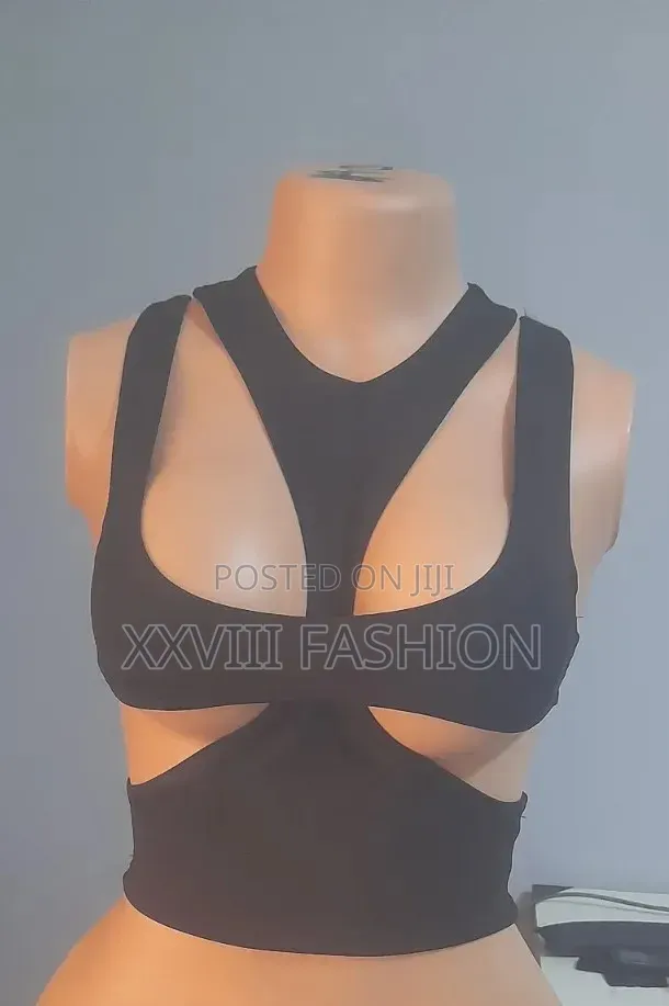 Crop Top Undercut 2 Piece