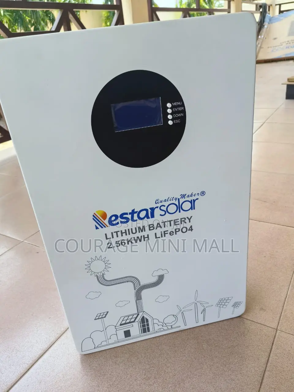 Restar 5.12KW Lithium Battery 100ah - Ideal for Solar Ener