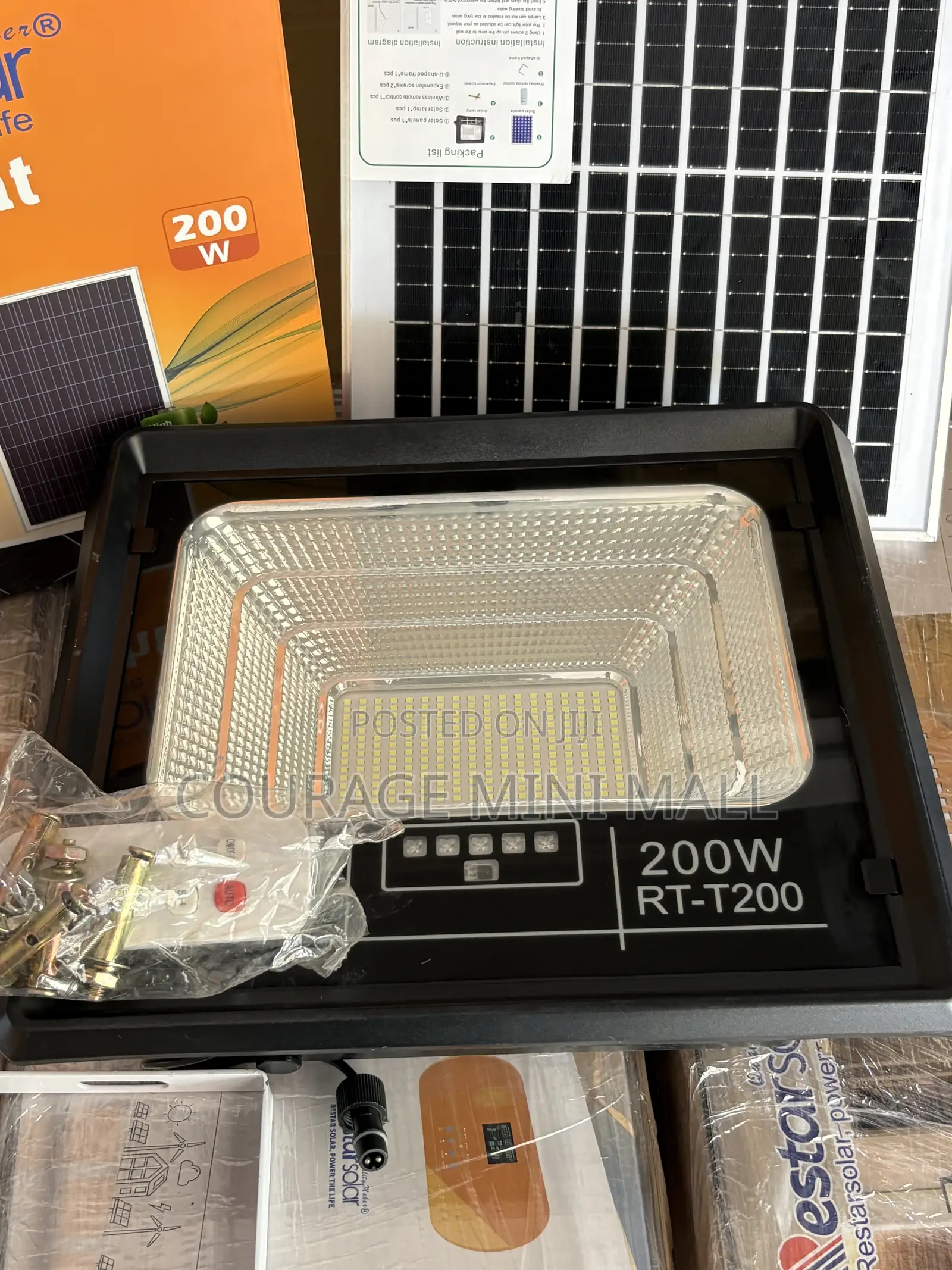 200w Restar Solar Flood Light