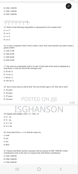 Bece Past Questions and Answers 1990 to 2025