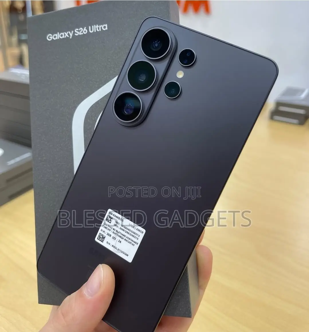 New Samsung Galaxy S26 Ultra 5G 1 TB Black
