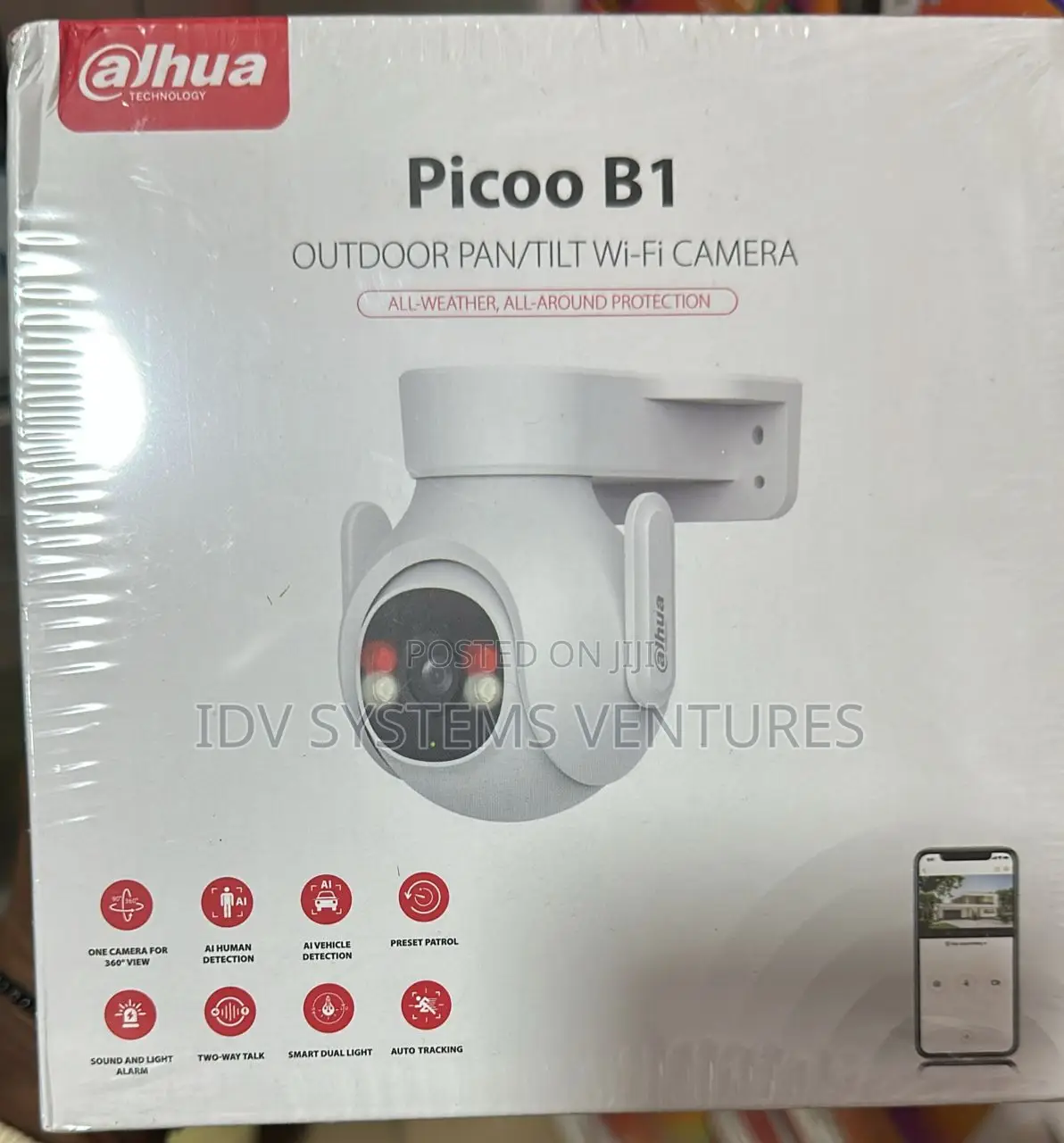 P5b-Pv
5mp Outdoor Fixed-Focal Wi-Fi Pan Tilt Network Camera