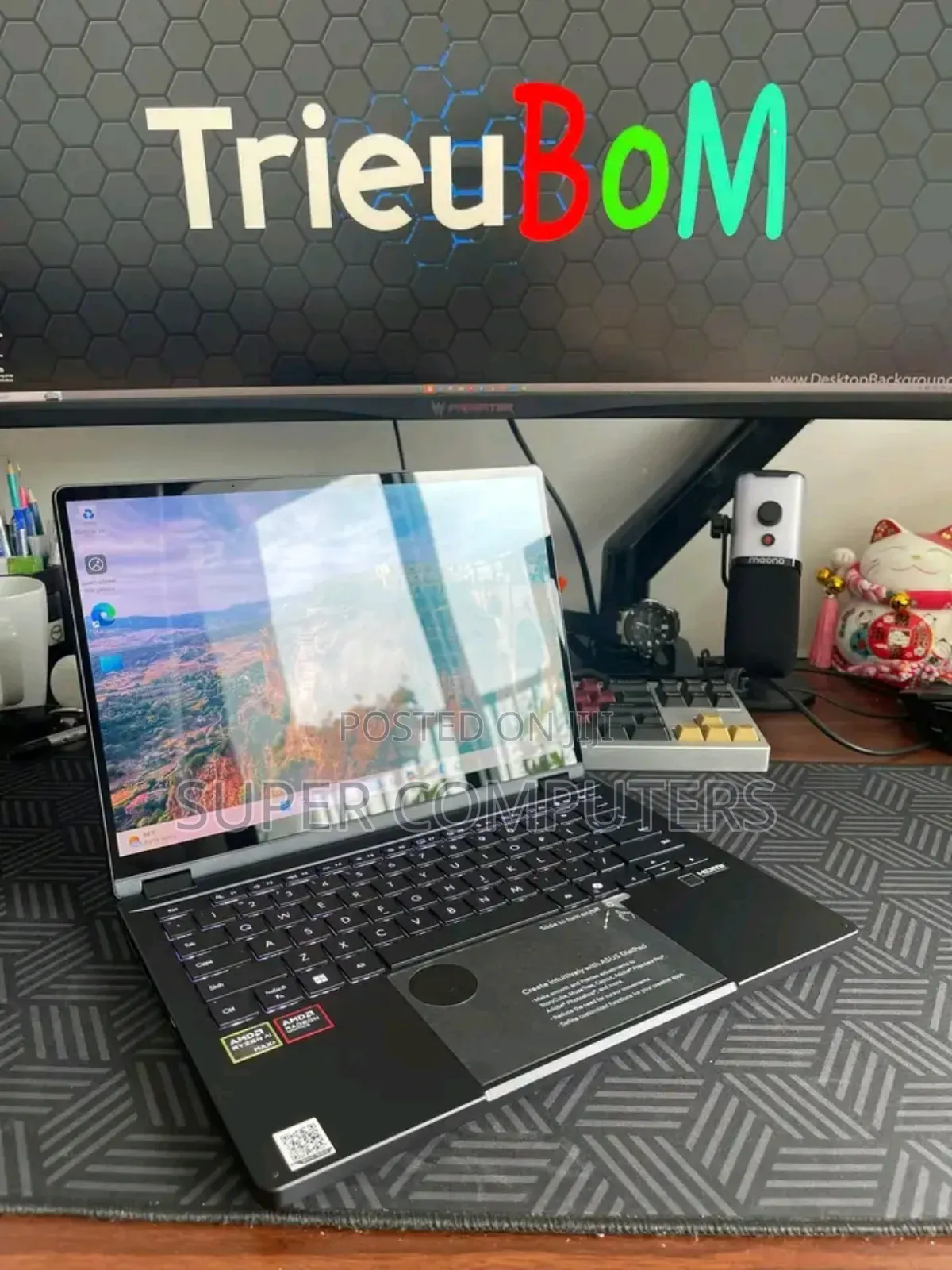 New Laptop Asus ROG Flow Z13 GZ301 64GB AMD Ryzen 9 SSHD (Hybrid) 1T