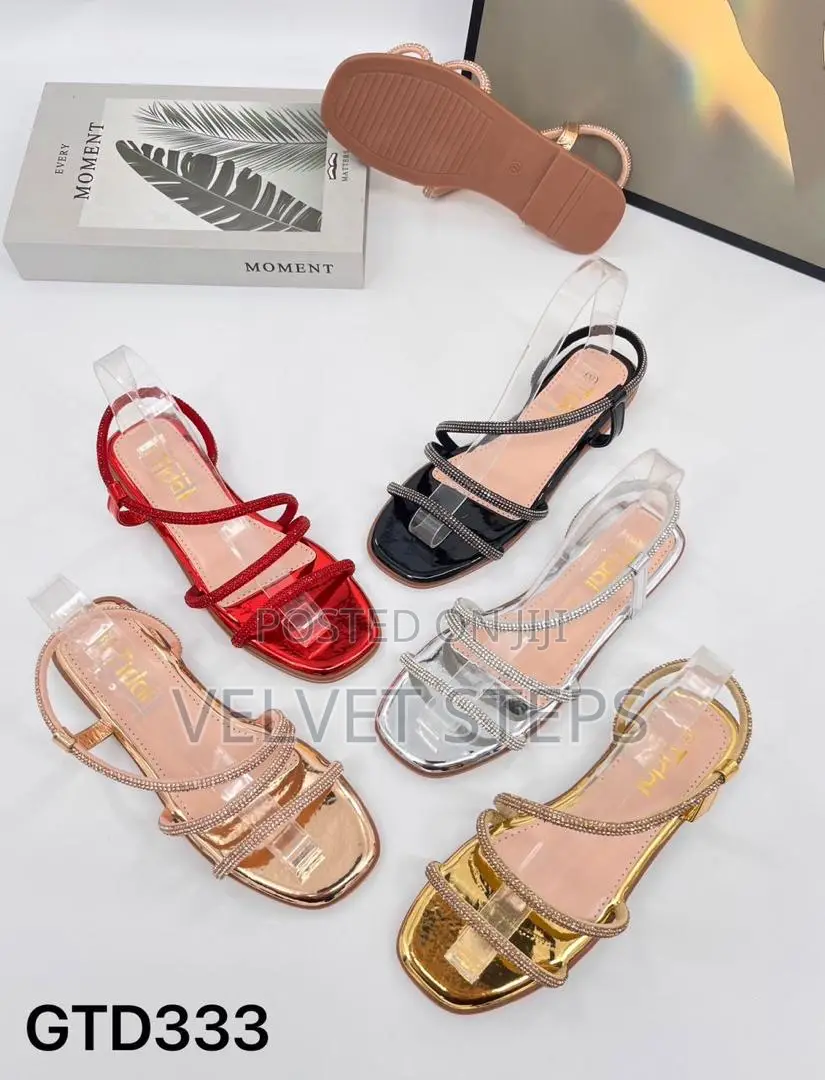 Elegant Ladies Flat Sandals