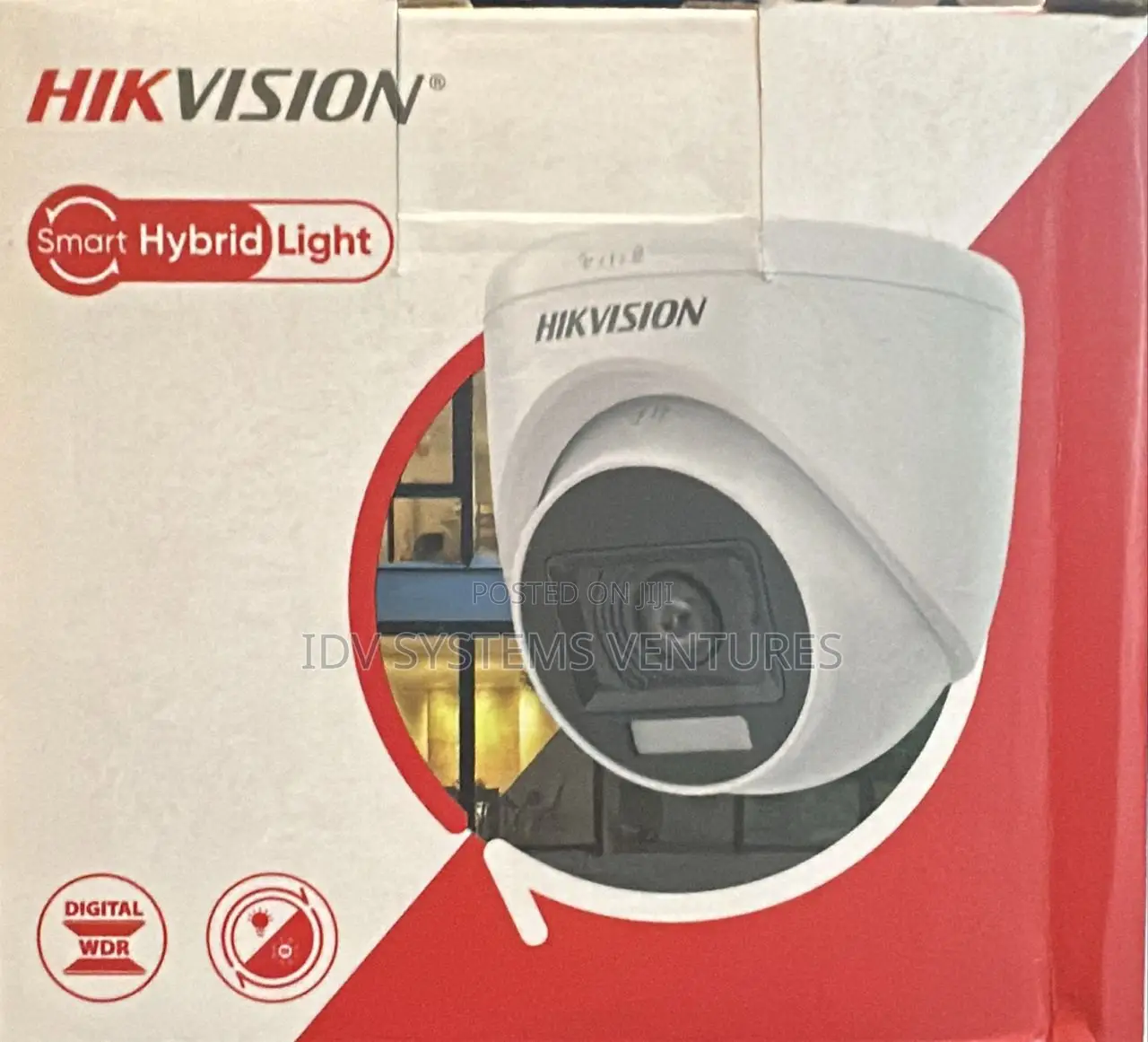 Ds-2ce76k0t-Lpfs3k Smart Hybrid Light Audio Indoor Fixed Turret Cam.