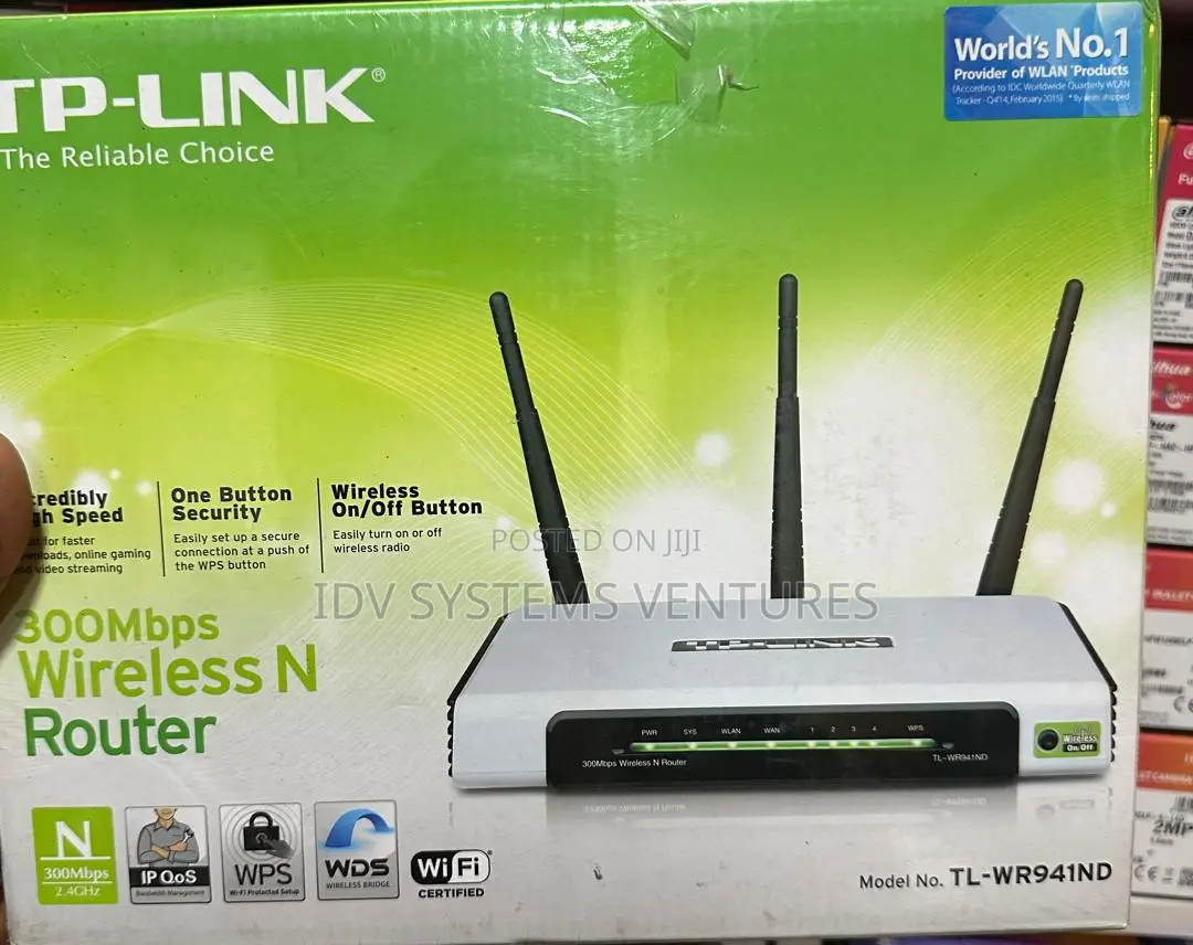 Tl-Wr941nd End of Life
450mbps Wireless N Router