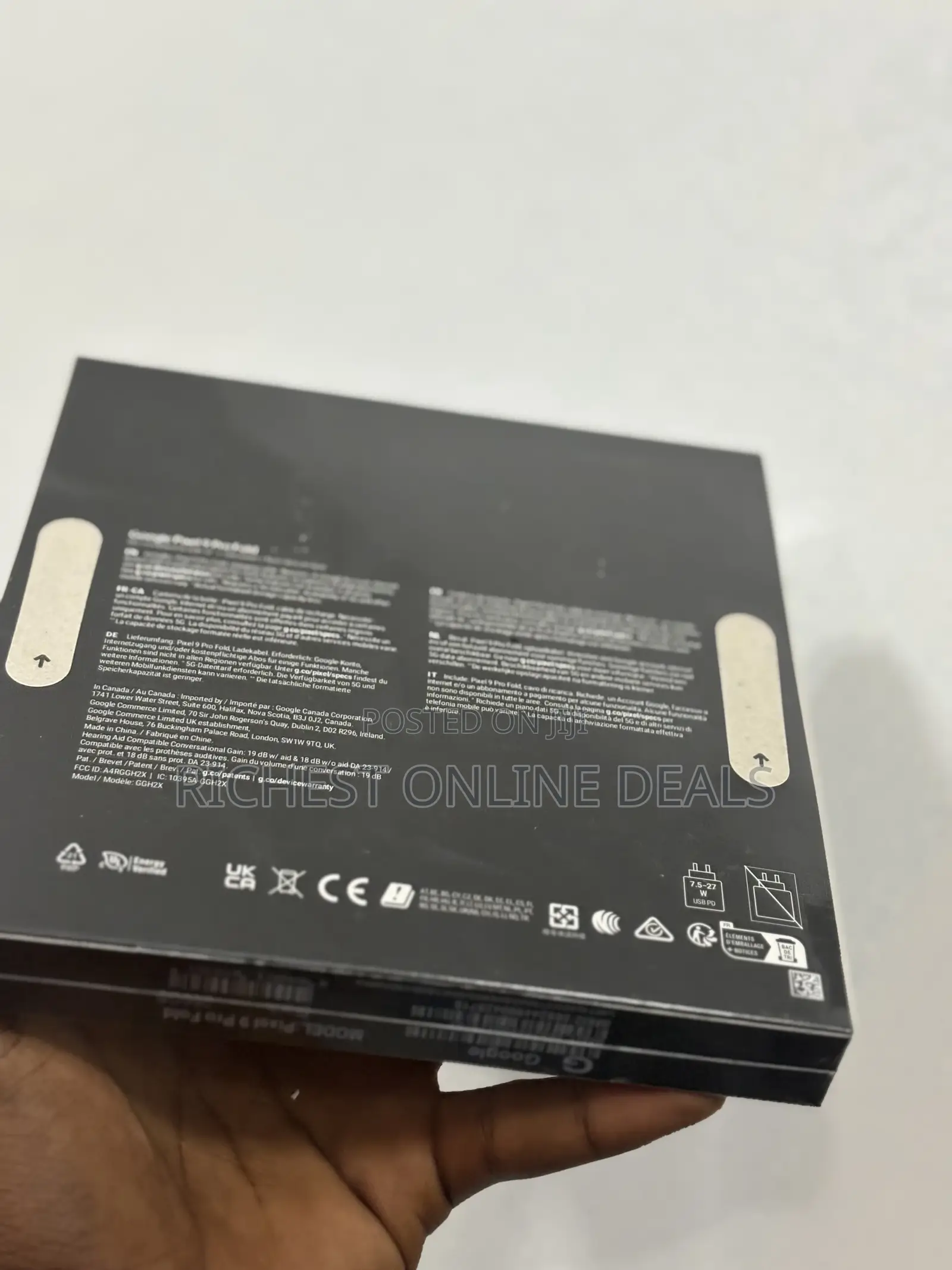 New Google Pixel 9 Pro Fold 256 GB Black