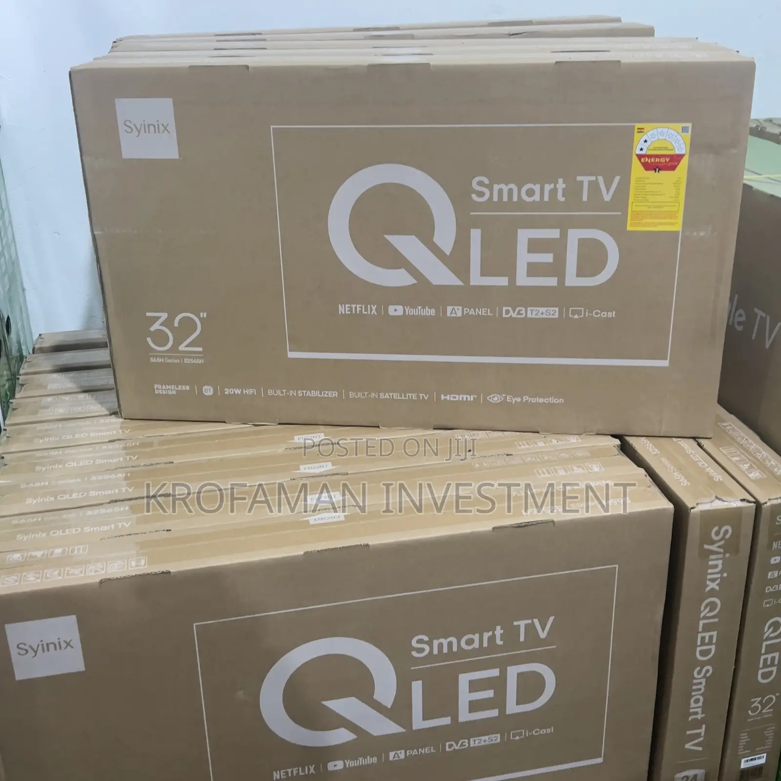 Syinix 32 Inch Smart Qled Tv