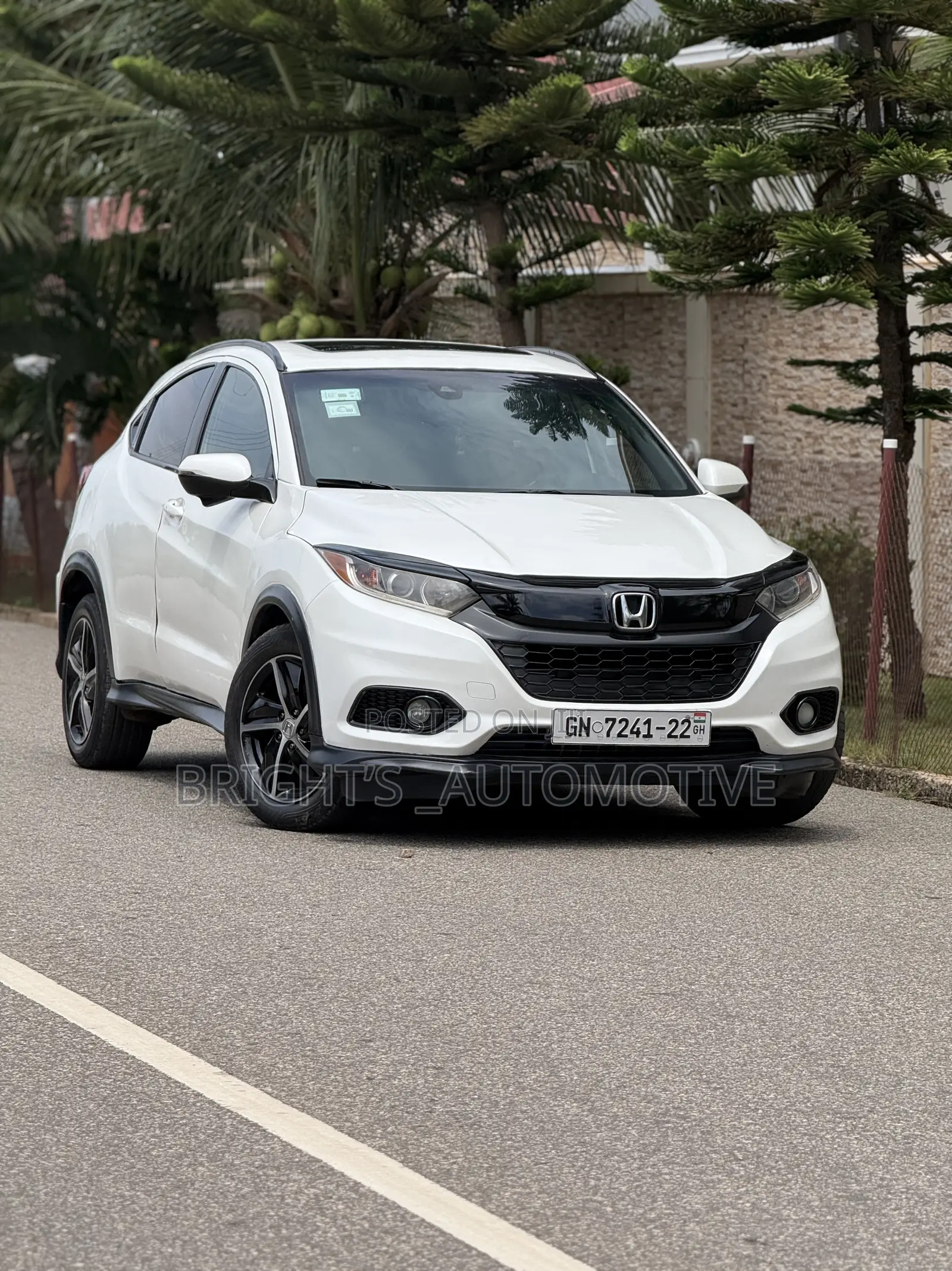 Honda HR-V Sport AWD 2019 White