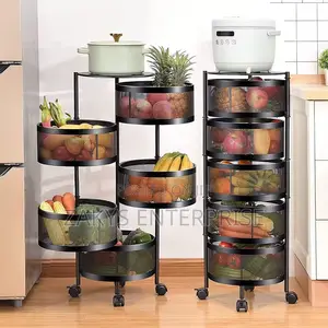 Vegetable Trolley Basket 5tier
