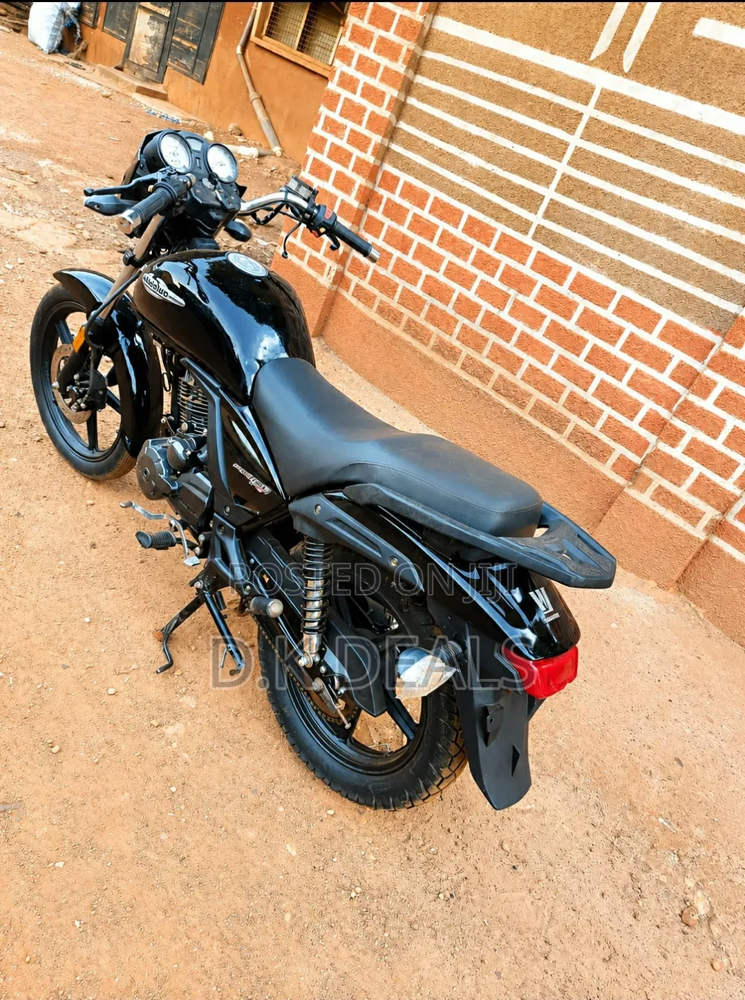 Haojue HJ125-8K 2025 Black