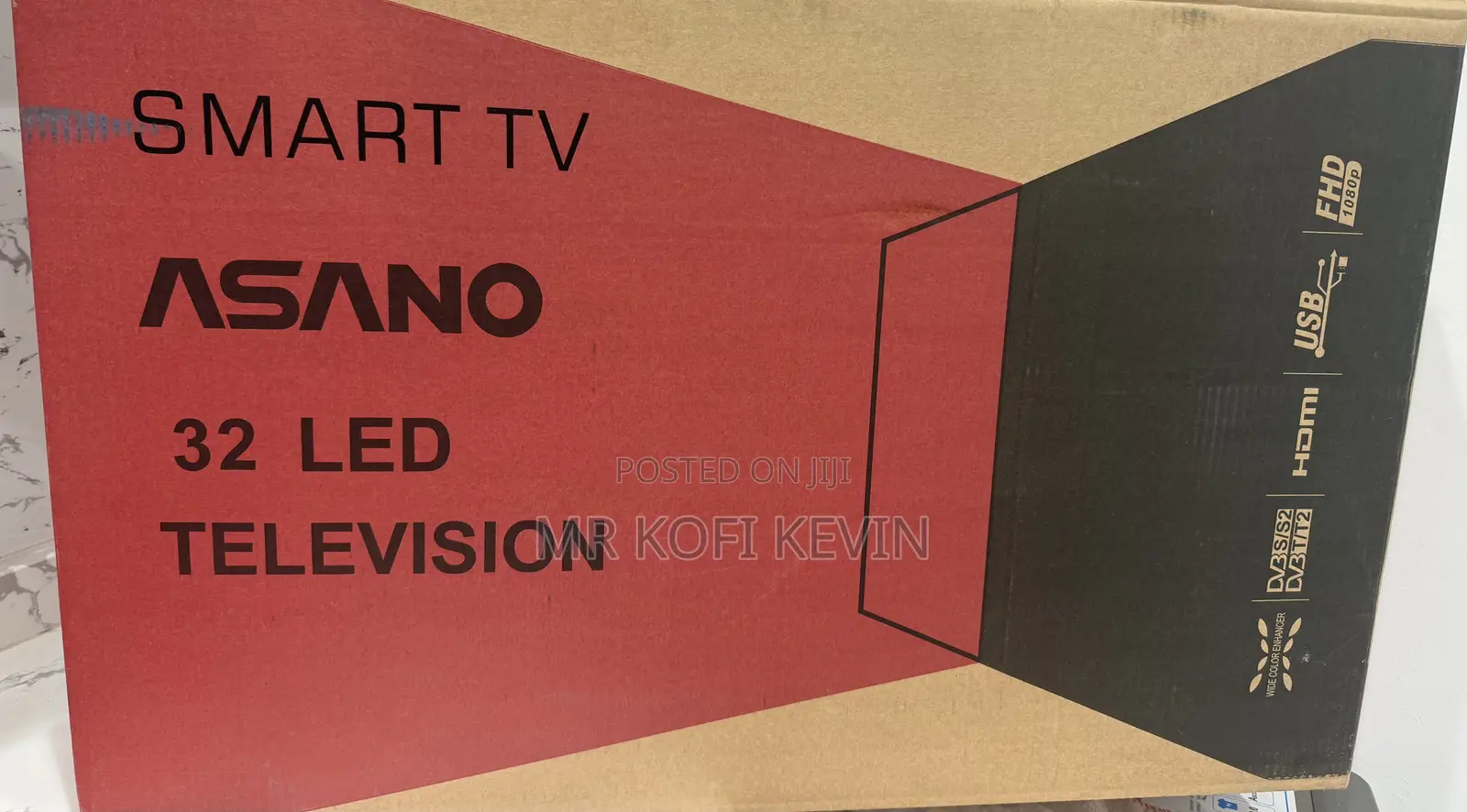 Asano 32” Inches Android Smart Led Tv