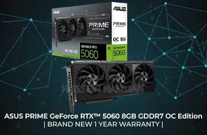 Asus RTX 5060 8gb Gpu 1 Year Warranty