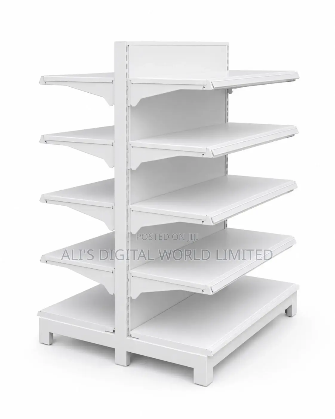 Heavy Duty Gondola Shelf Rack 10 Layers 70kg Per Shelf