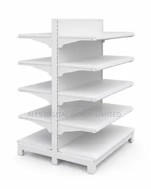 Heavy Duty Gondola Shelf Rack 10 Layers 70kg Per Shelf