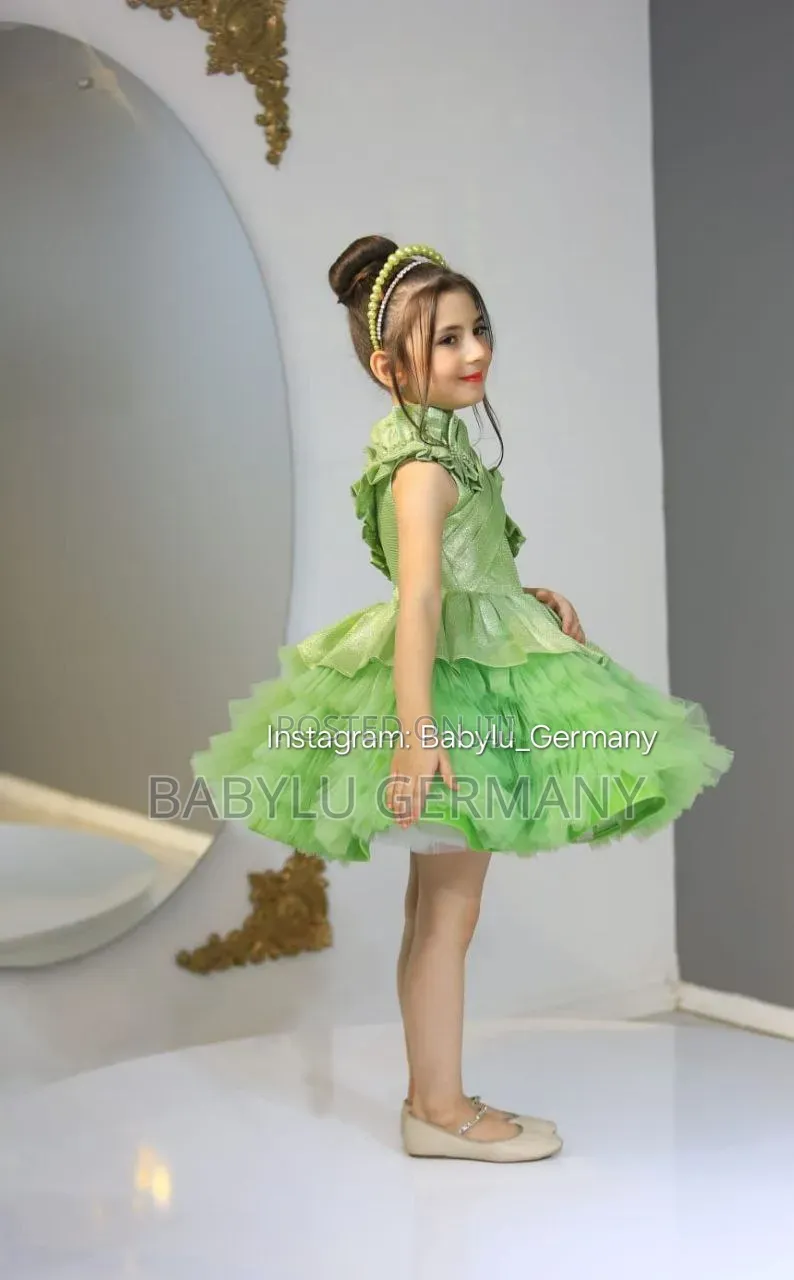 Turkey Imported Green Princess Ballgown / Dress
