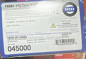 Fargo Dtc1000 Color Ribbon Ymcko Cartridge Printer Cartridge 045000