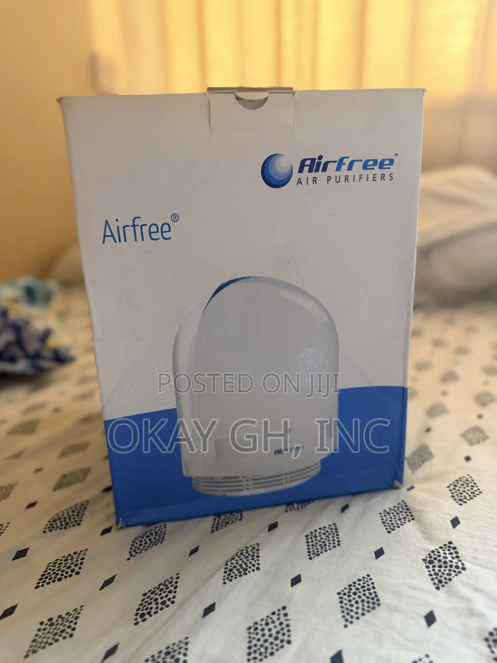 Airfree Iris 3000 Filterless Air Purifier With Night Light