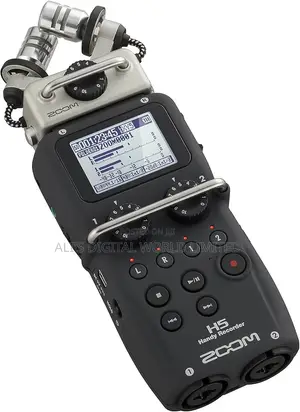 Zoom Four Track Portable Recorder With Interchangeable Mic System H5n