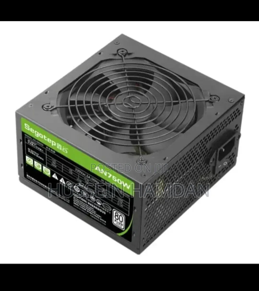 Segotep An750w 750w White 80plus Non Modular Power Supply