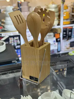 High Quality Bamboo Ladles Set 7
