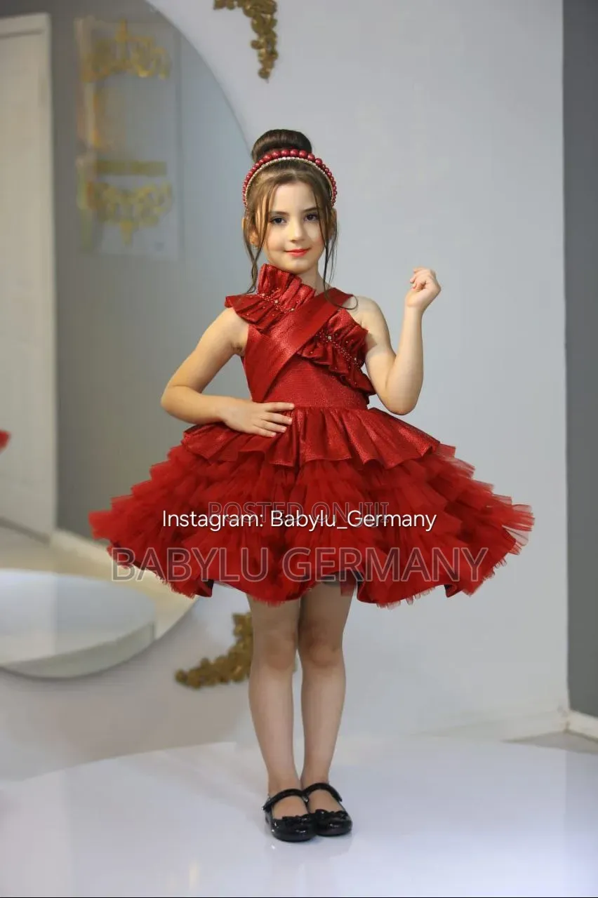 Turkey Imported Luxury Ballgown /Dress With Matching Headband