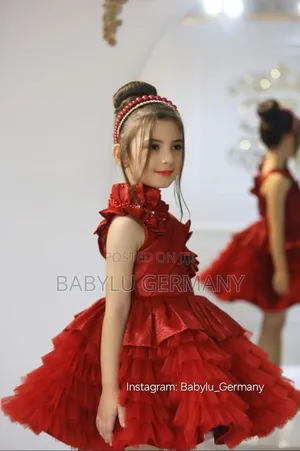 Turkey Imported Luxury Ballgown /Dress With Matching Headband