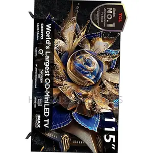 Unbeatable TCL 115 Inches Max Premium Qd-Mini Led Tv- 115x955