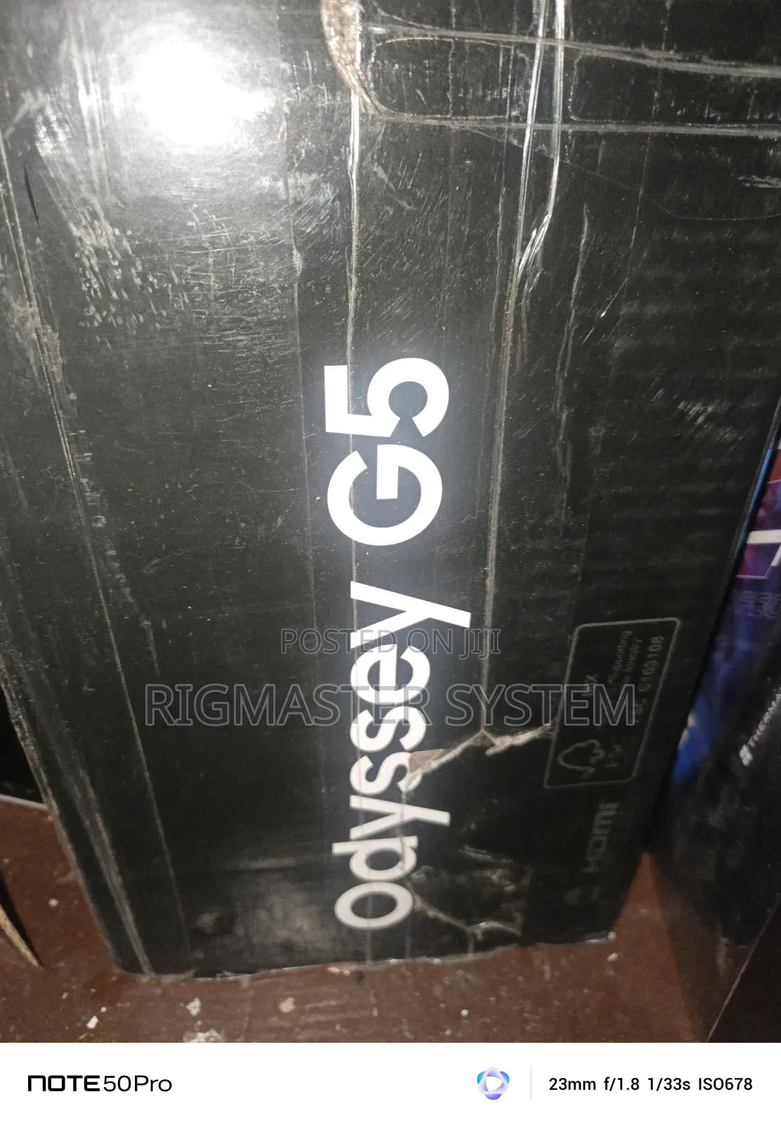 Samsung 27" Odyssey G55c QHD 165hz 1ms(Mprt) Curved Gaming Monitor
