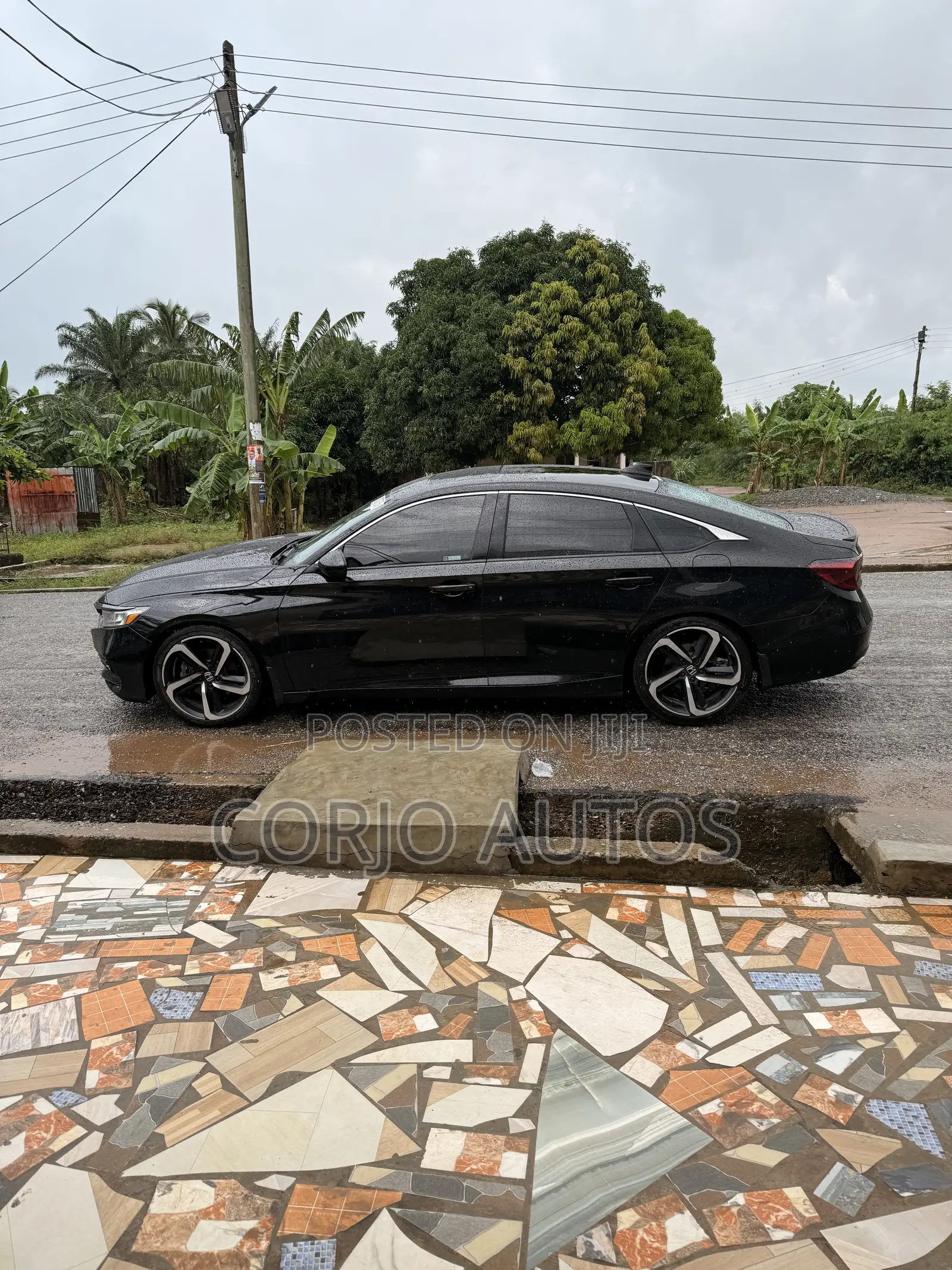Honda Accord Sport (2.0L 4cyl Turbo 6M) 2019 Black