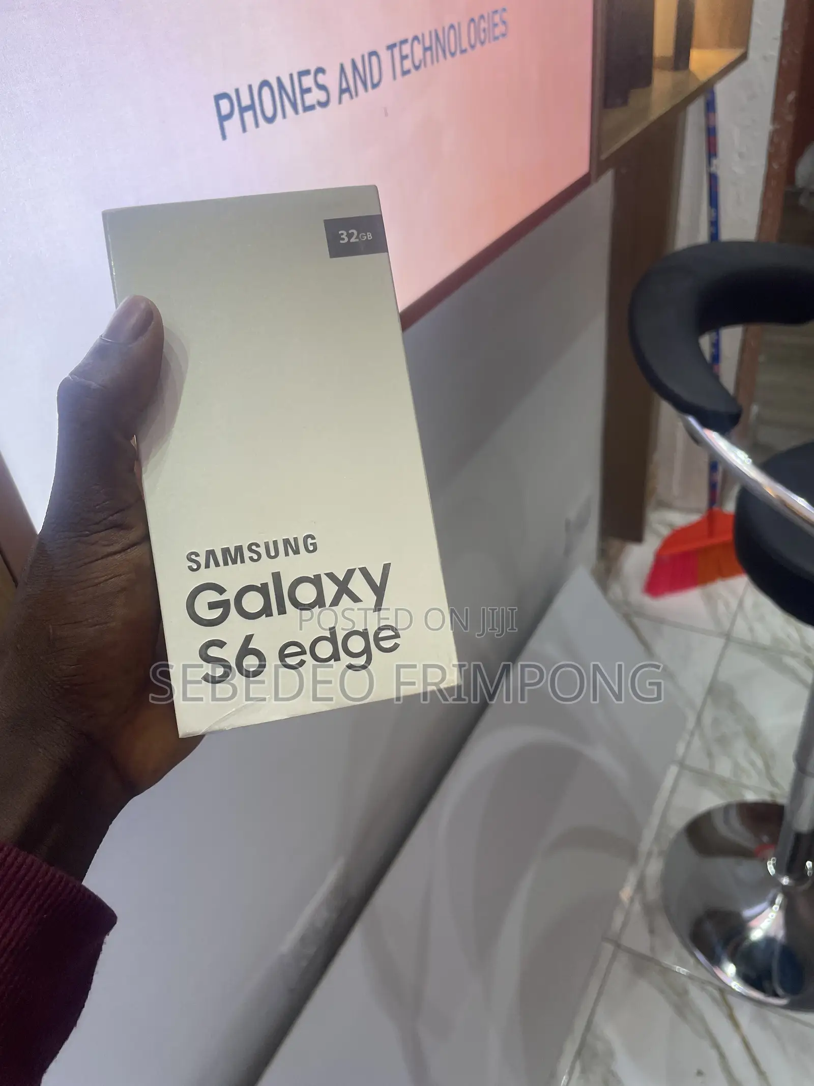 New Samsung Galaxy S6 edge 32 GB Black
