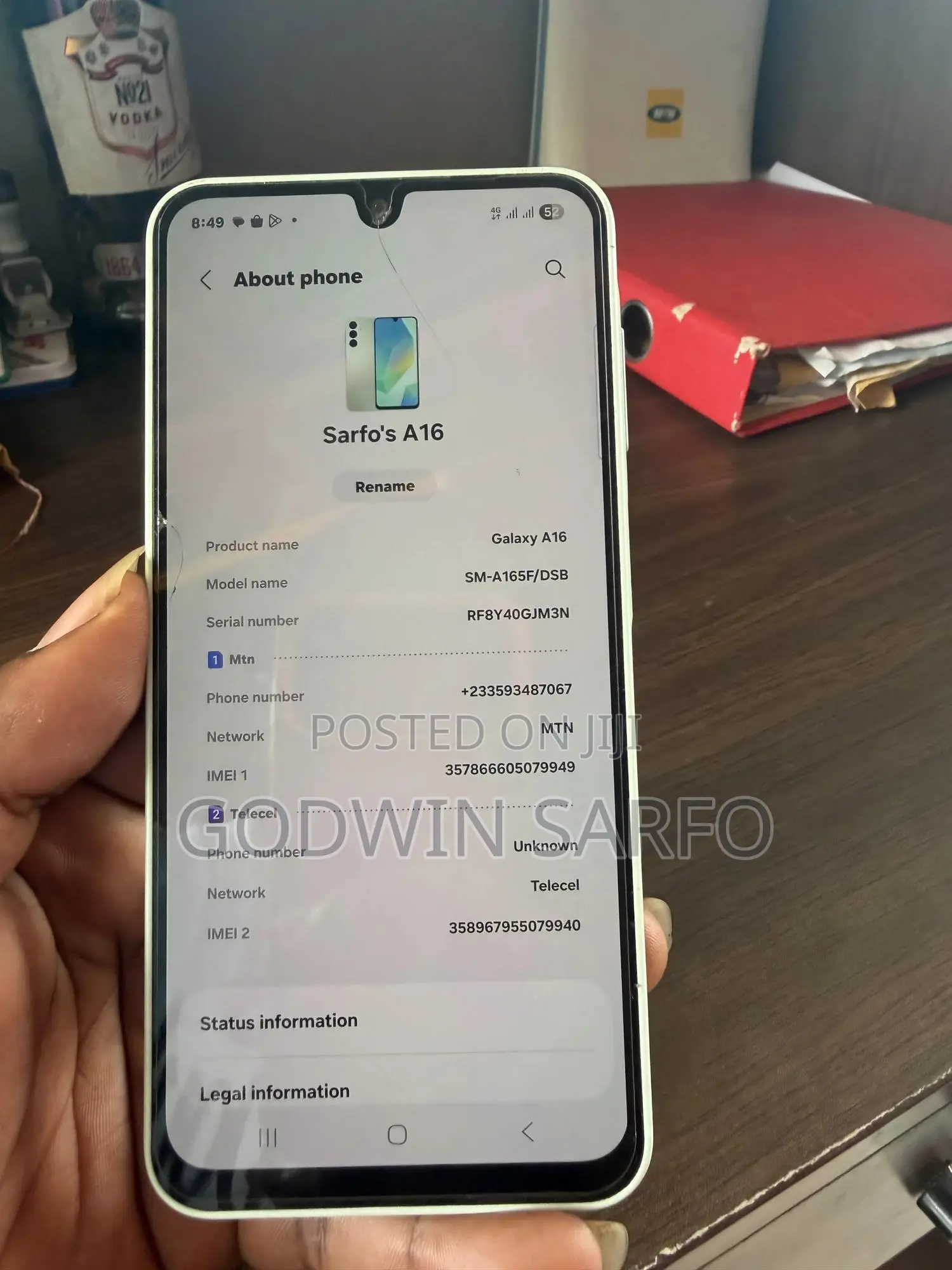 Samsung Galaxy A16 128 GB White