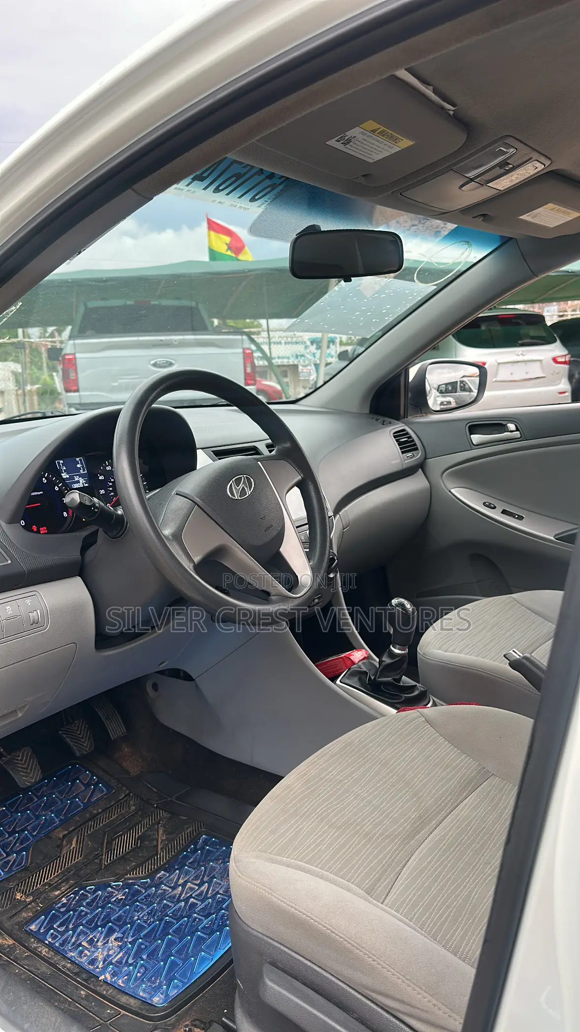 Hyundai Accent GLS 4dr Sedan (1.6L 4cyl 6M) 2015 White