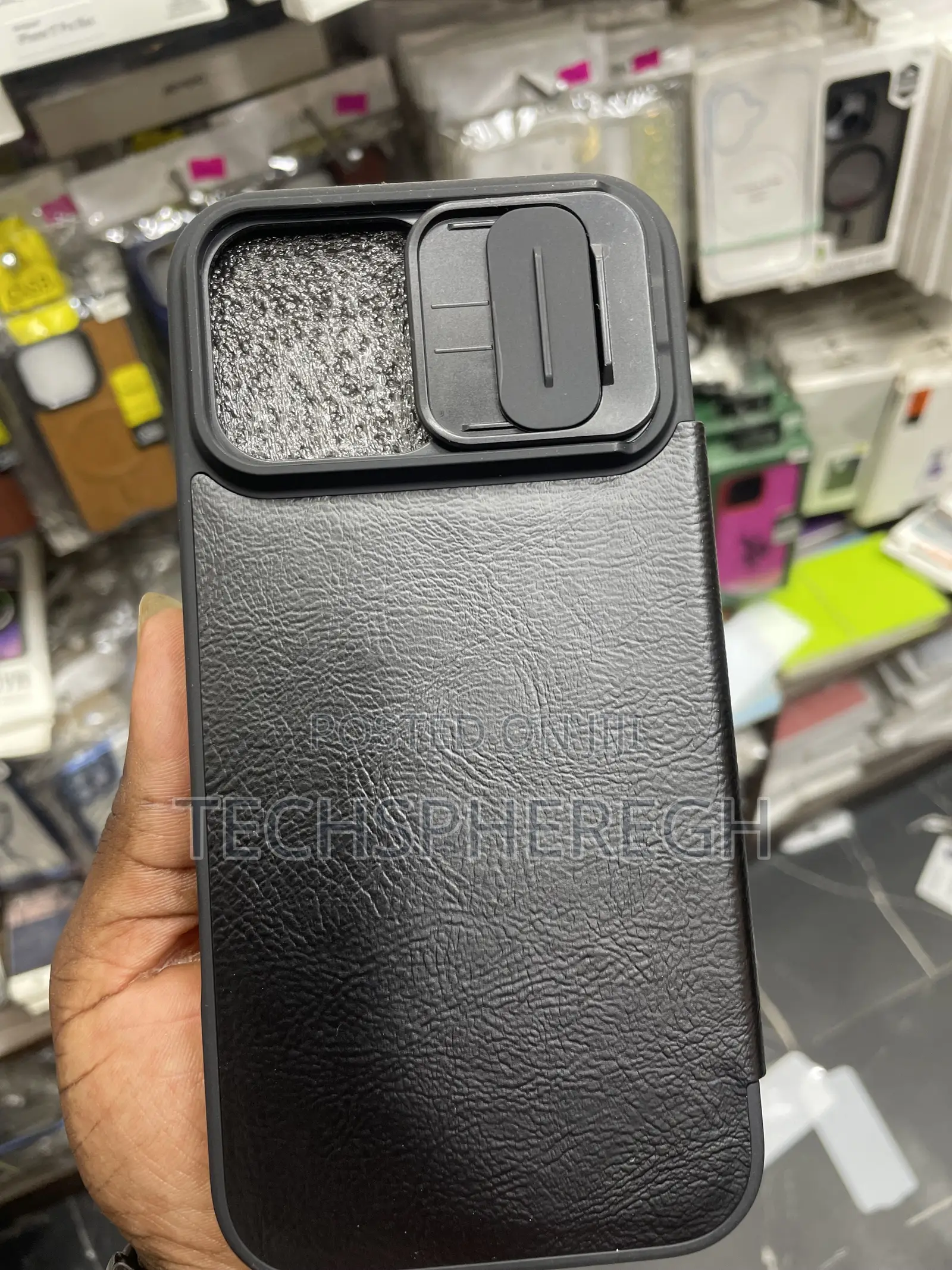 Original Qin Flip Leather Case for iPhone 17 Pro Max (6.9") - New