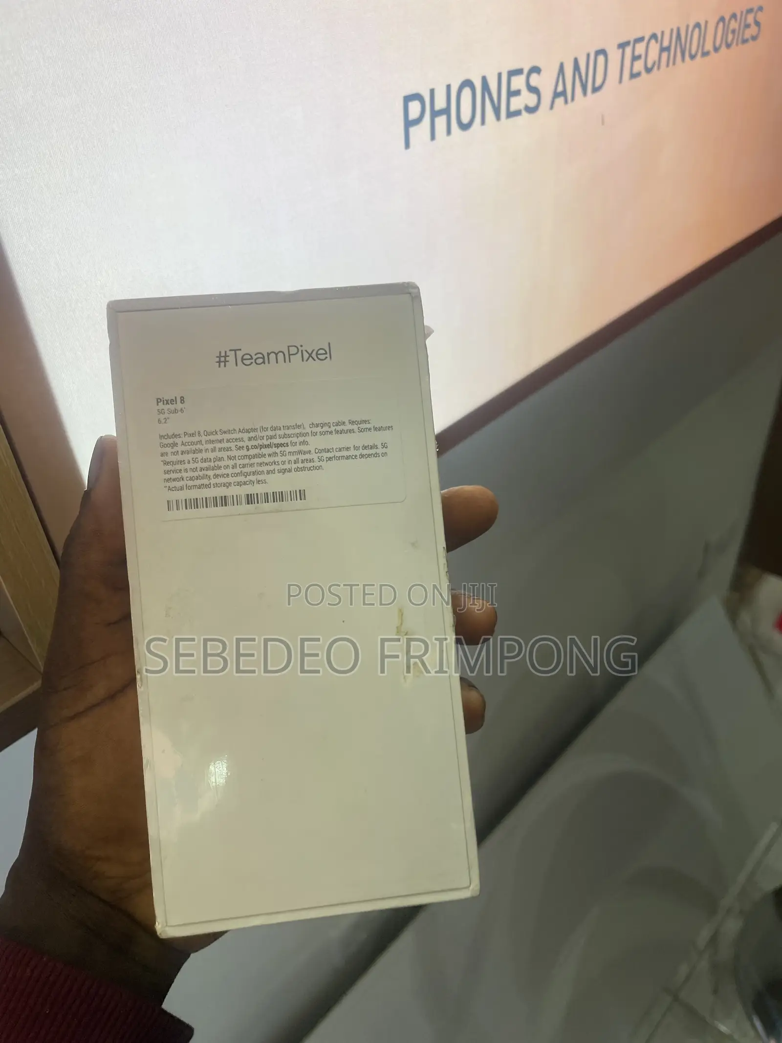New Google Pixel 8 128 GB Black