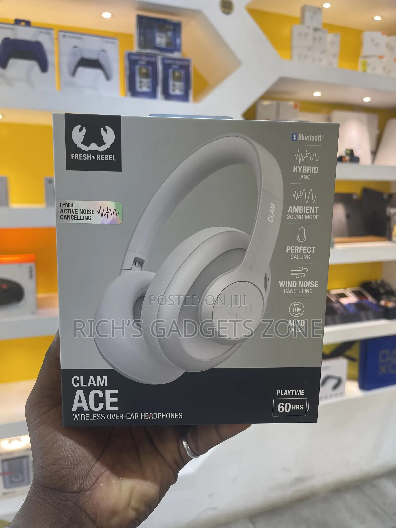 Fresh 'N Rebel Clam Ace Wireless Headphones 