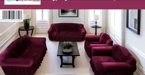 Fluffy Sofa Luxury Fluffy Pure Cotton Cover Protection(Sold as a Set